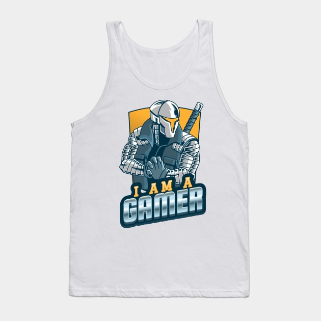 I am a Gamer Tank Top by Azamerch